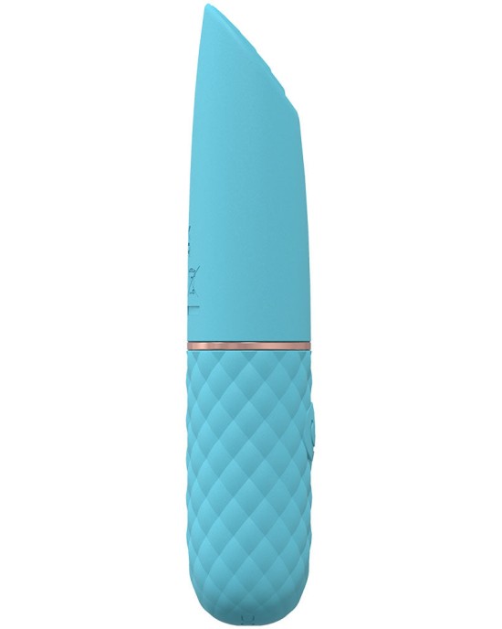 Loveline Beso - Mini Lipstick Vibrator -  Blue