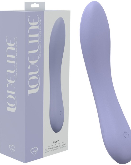 Loveline Lust Flexible Vibrator - Lavender