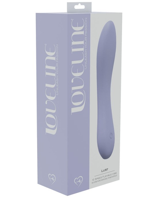 Loveline Lust Flexible Vibrator - Lavender