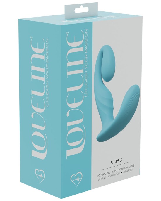 Loveline Bliss Vibrator - Blue