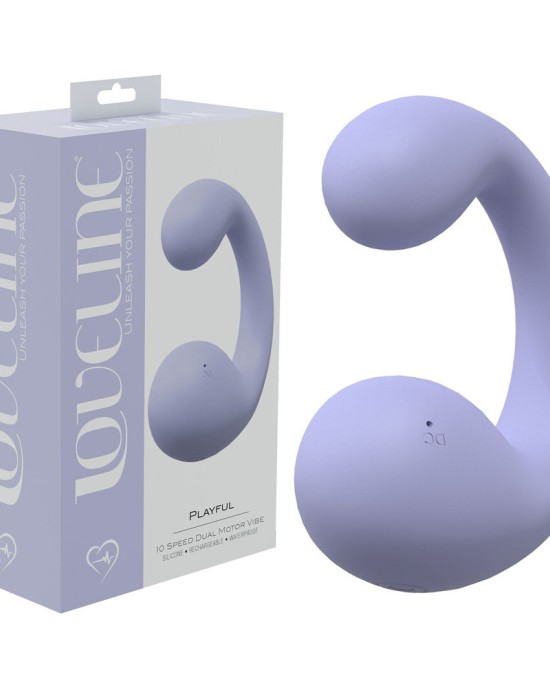 Loveline Playful Dual Vibrator - Lavender