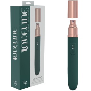 Loveline The Traveler - Vibrator with Lube Applicator - Green