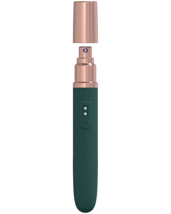 Loveline The Traveler - Vibrator with Lube Applicator - Green