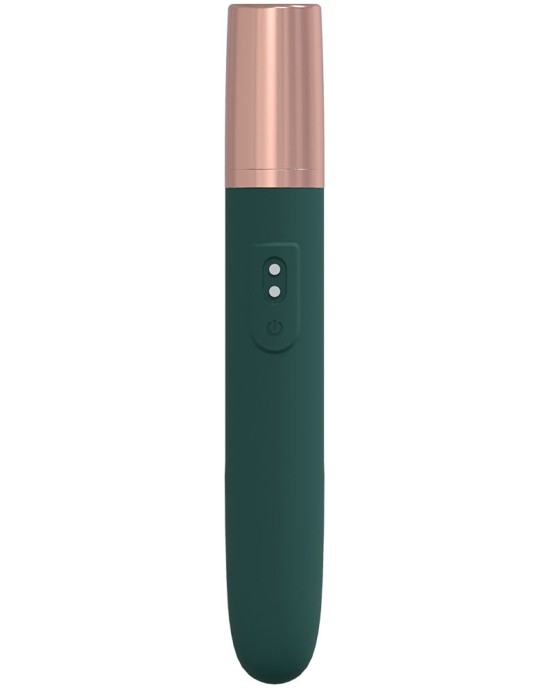 Loveline The Traveler - Vibrator with Lube Applicator - Green