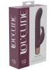 Loveline Devotion Rabbit Vibrators - Burgundy