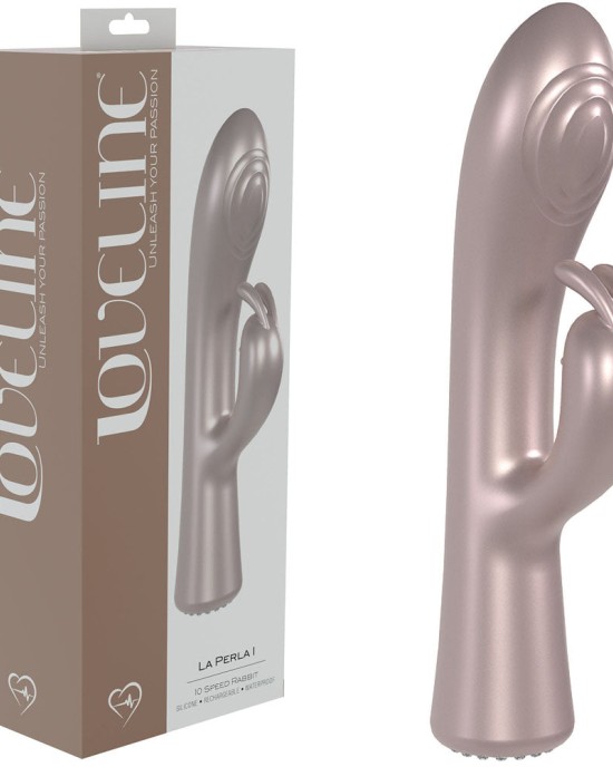 Loveline La Perla I Rabbit Vibrator - Pearlescent Pink