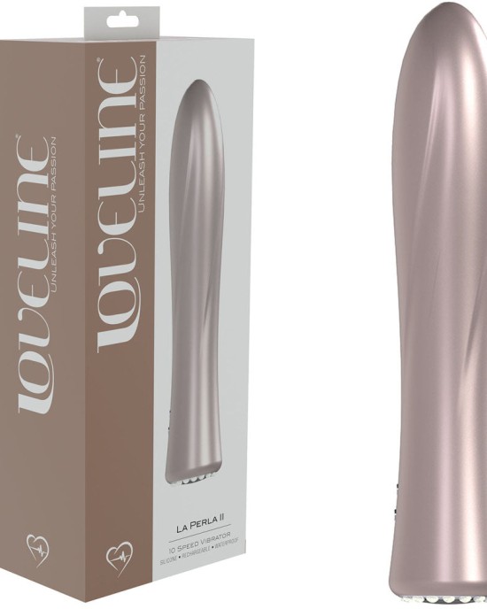 Loveline La Perla II Vibrator - Pearlescent Pink