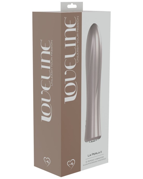 Loveline La Perla II Vibrator - Pearlescent Pink