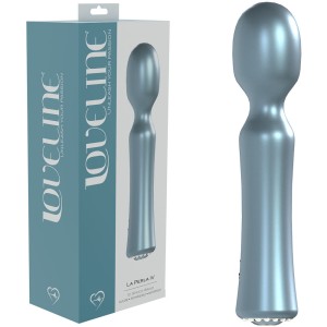 Loveline La Perla IV Massage Wand - Pearlescent Blue