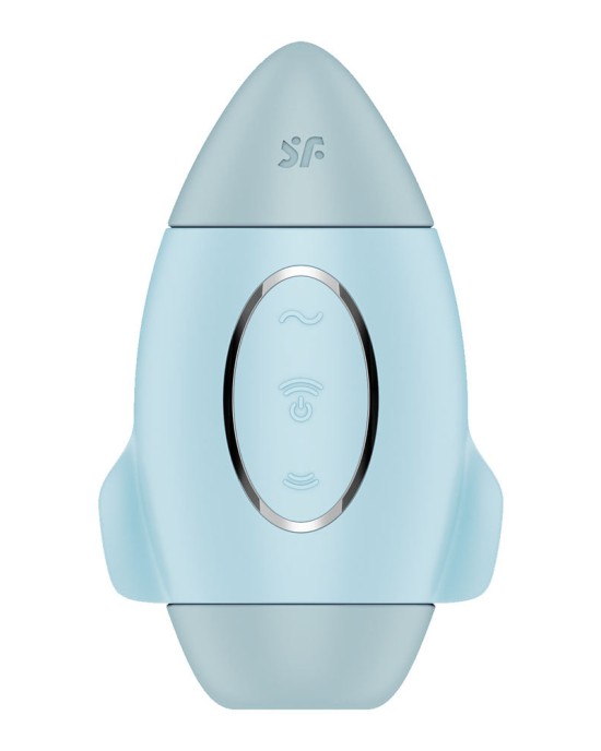 Satisfyer Mission Control - Vibrating Air Pulse Stimulator - Blue