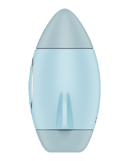 Satisfyer Mission Control - Vibrating Air Pulse Stimulator - Blue