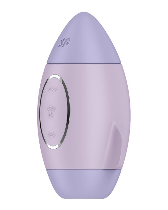 Satisfyer Mission Control - Vibrating Air Pulse Stimulator - Violet