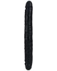 RealRock 12 Inch Slim Double Dildo - Black