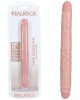 RealRock 12 Inch Slim Double Dildo - Flesh