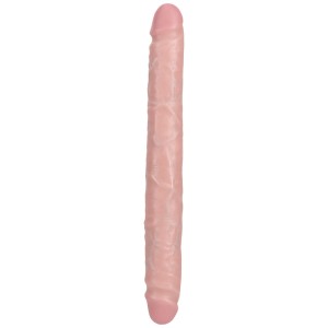 RealRock 12 Inch Slim Double Dildo - Flesh