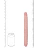 RealRock 12 Inch Slim Double Dildo - Flesh