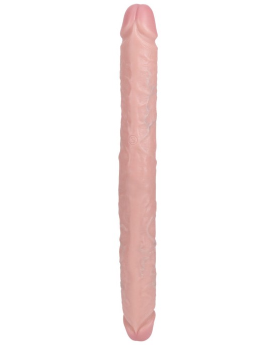 RealRock 16 Inch Thick Double Dildo - Flesh