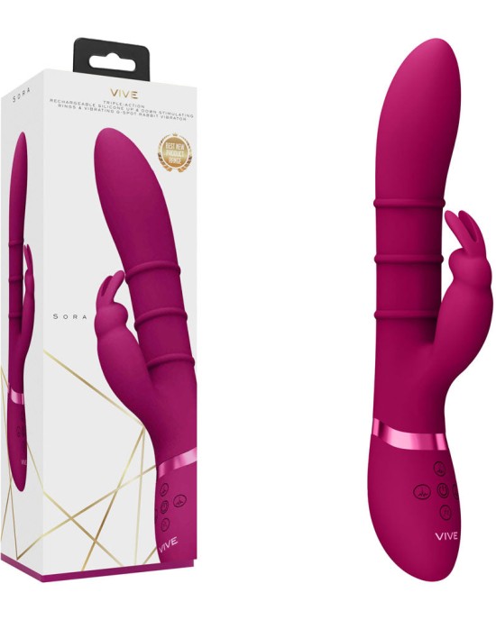 Vive Sora Rabbit Vibrator - Pink