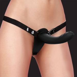 Ouch! Silicone Strap-On - Black