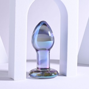 Playboy Pleasure Jewels - Glass Butt Plug