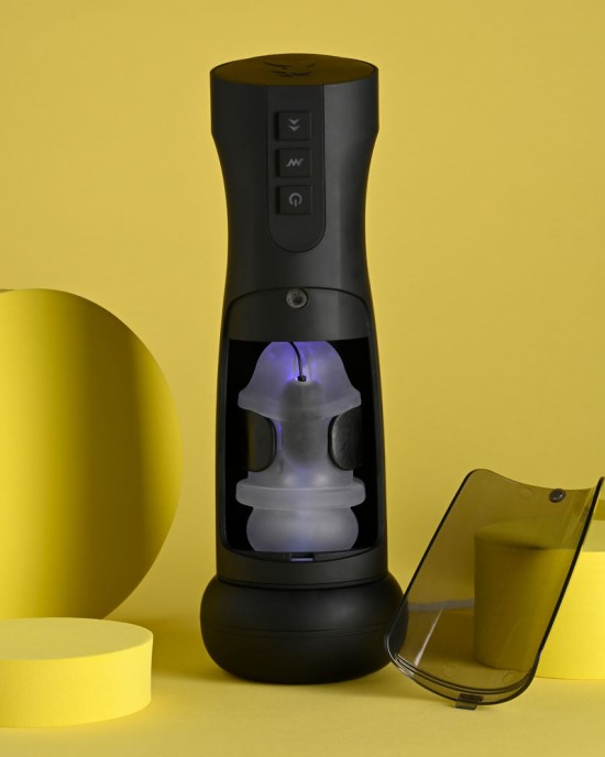 Playboy Pleasure End Game Vibrating & Self Sanitising Stroker