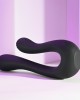 Playboy Pleasure The Swan - Dual Ended Vibrator - Black