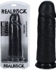 RealRock 10 Inch Extra Thick Dildo - Black