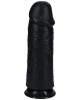 RealRock 10 Inch Extra Thick Dildo - Black