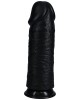 RealRock 10 Inch Extra Thick Dildo - Black