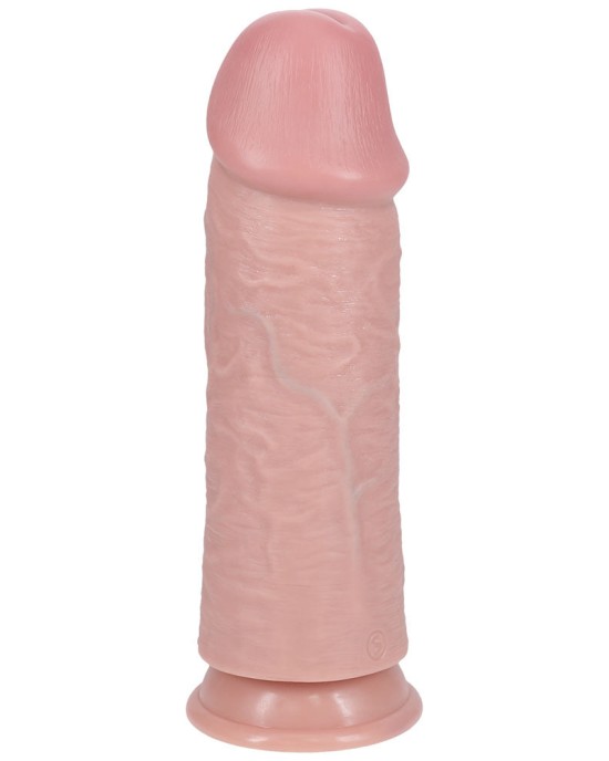 RealRck 10 Inch Extra Thick Dildo - Flesh