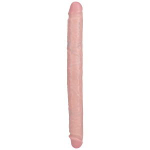 RealRock 14 Inch Slim Double Dildo - Flesh