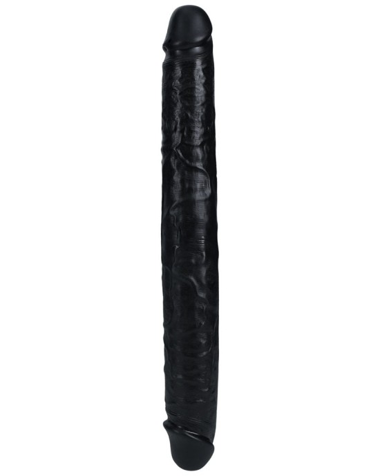 RealRock 14 Inch Thick Double Dildo - Black