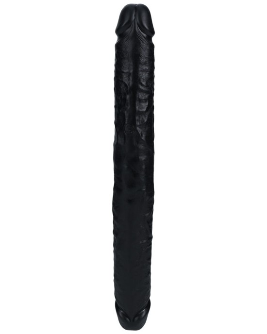 RealRock 14 Inch Thick Double Dildo - Black