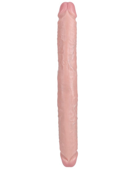 RealRock 14 Inch Thick Double Dildo - Flesh