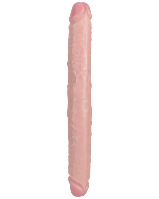 RealRock 14 Inch Thick Double Dildo - Flesh