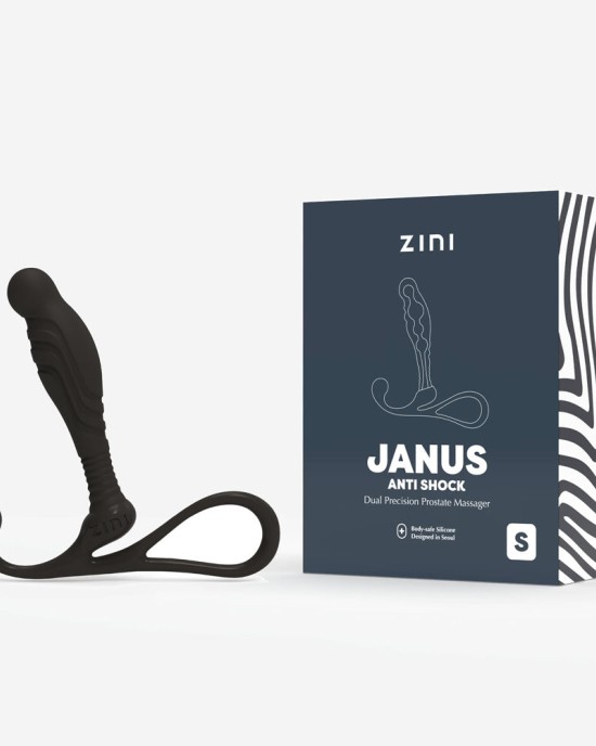 Zini Janus Anti Shock Prostate Massager - Small - Black