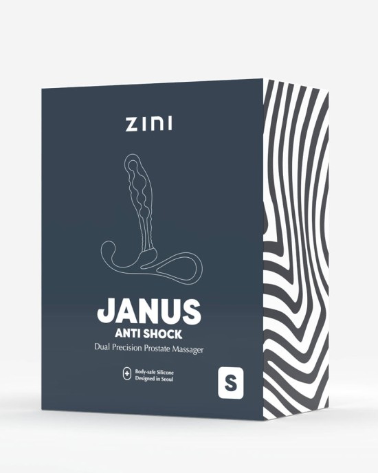 Zini Janus Anti Shock Prostate Massager - Small - Black