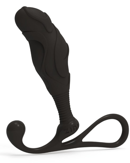 Zini Janus Anti Shock Prostate Massager - Large - Black