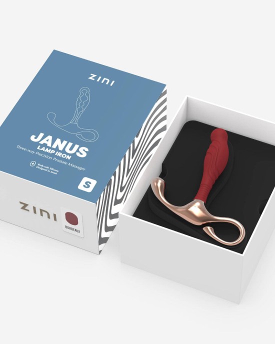 Zini Janus Lamp Iron Prostate Massager - Small - Red