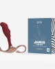 Zini Janus Lamp Iron Prostate Massager - Medium - Red