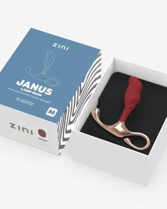 Zini Janus Lamp Iron Prostate Massager - Medium - Red