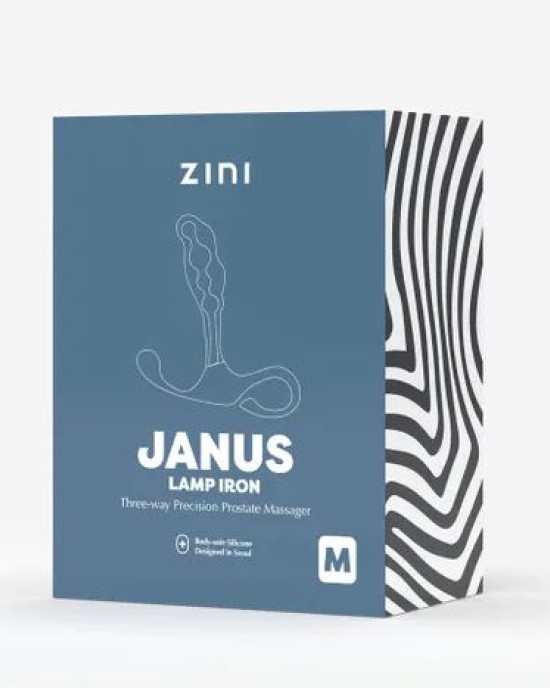 Zini Janus Lamp Iron Prostate Massager - Medium - Red