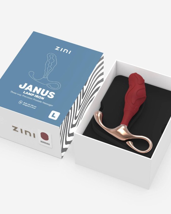 Zini Janus Lamp Iron Prostate Massager - Large - Red