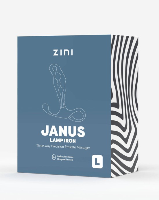 Zini Janus Lamp Iron Prostate Massager - Large - Red