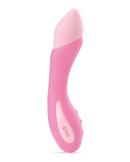 Zini Bloom - Dual Pleasure G-Spot Vibrator - Cherry Blossom