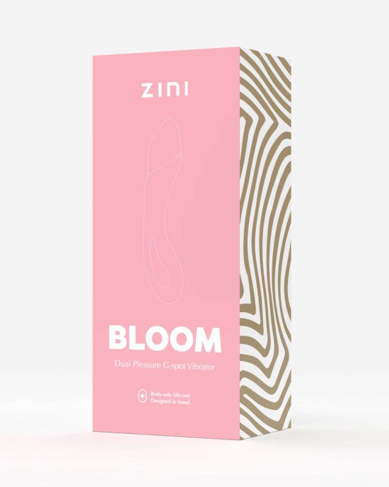 Zini Bloom - Dual Pleasure G-Spot Vibrator - Cherry Blossom