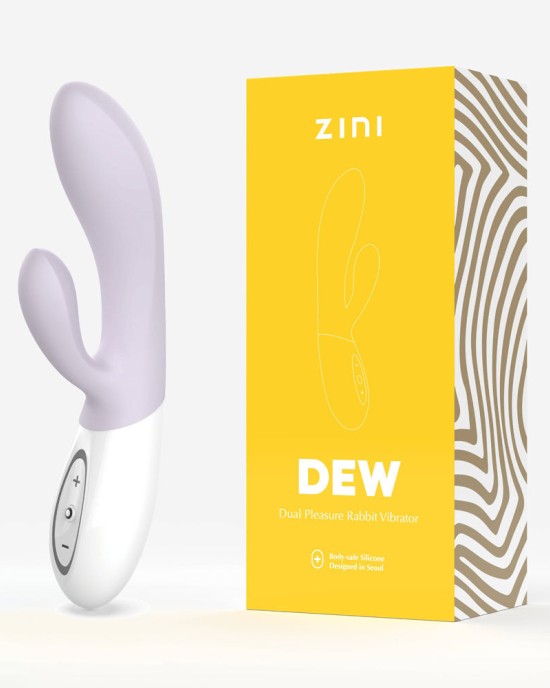 Zini Dew - Rabbit Vibrator - Purple Hydrangea