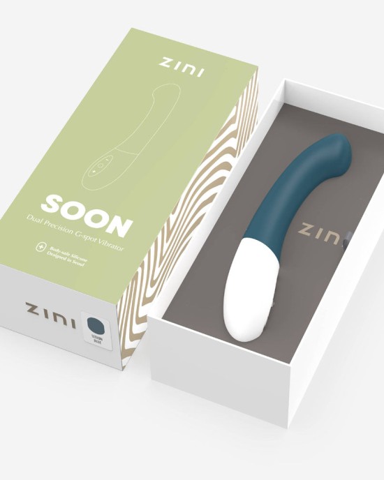 Zini Soon - Dual Precision G-Spot Vibrator - Legion Blue