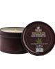 Hemp Seed 3-In-1 Massage Candle - Wood On The Fire - 170g