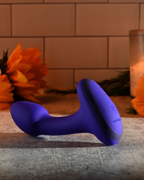 Gender X Anybodys Plug - Vibrating Butt Plug - Blue